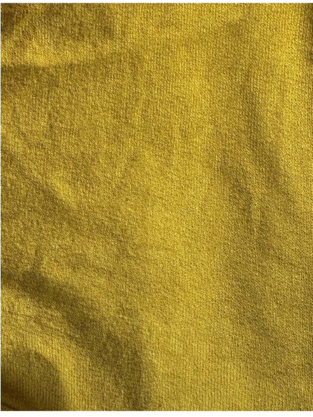 Kimchi Blue Mustard Ruffle V-Neck Crop Top - Picture 5 of 7